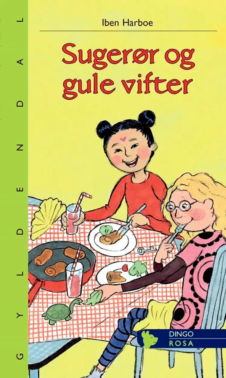 Sugerør og gule vifter af Iben Harboe