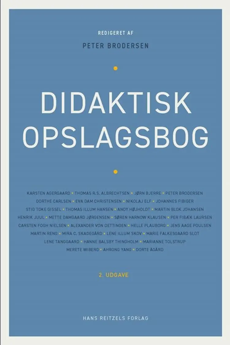 Didaktisk opslagsbog af Per Fibæk Laursen