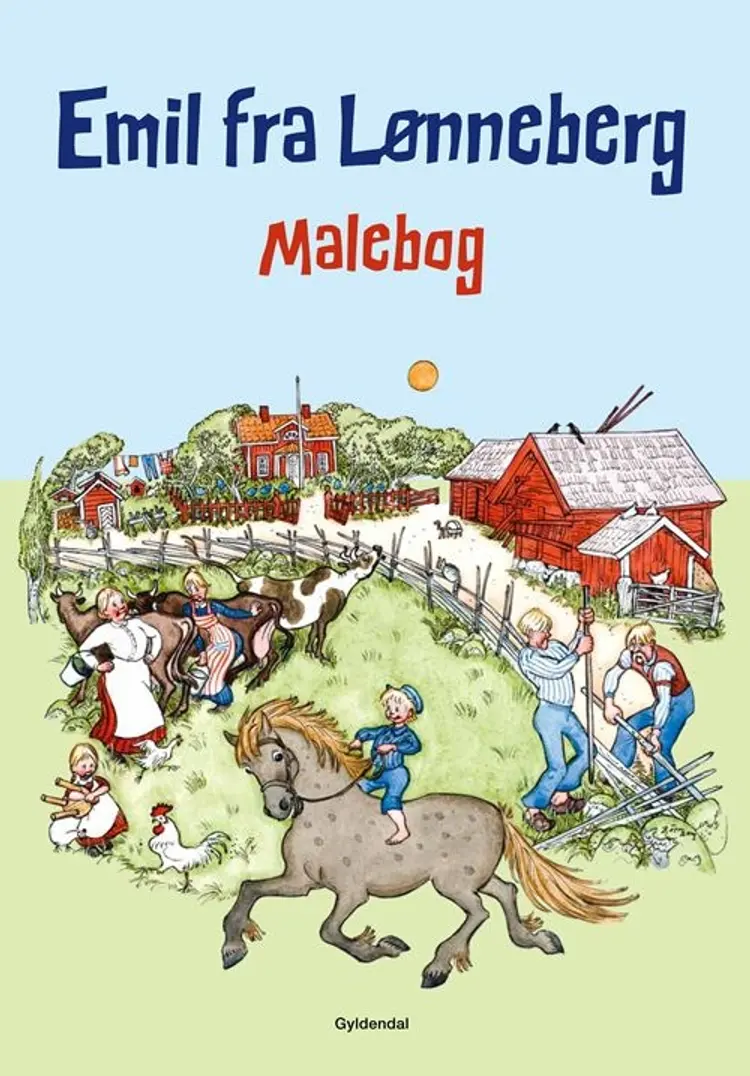 Emil fra Lønneberg. Malebog af Astrid Lindgren