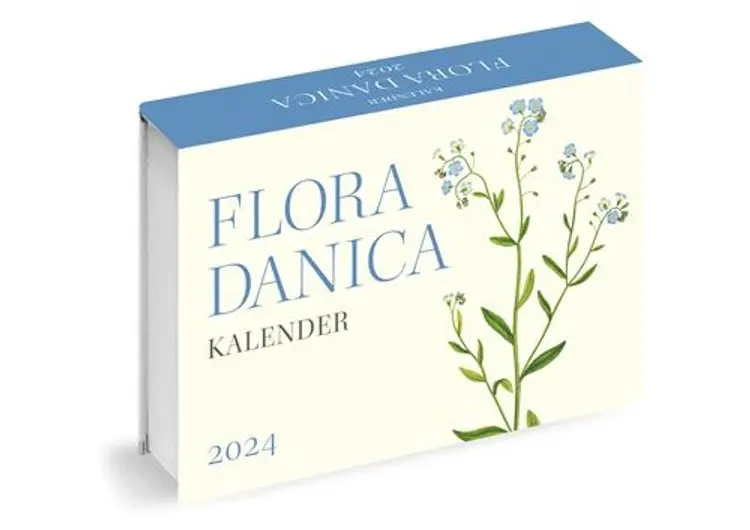 Flora Danica-kalender 2024 af Gyldendal