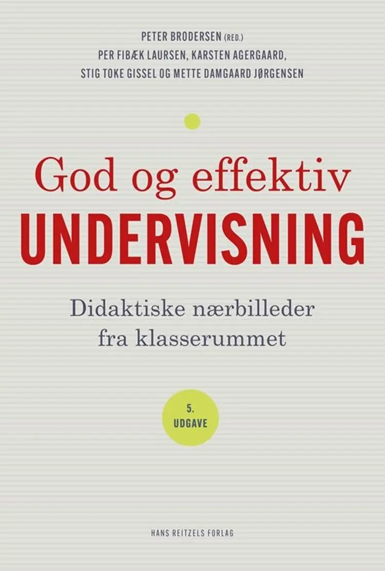 God og effektiv undervisning af Per Fibæk Laursen