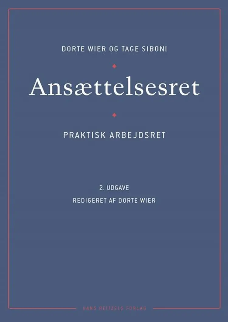 Ansættelsesret af Dorte Wier