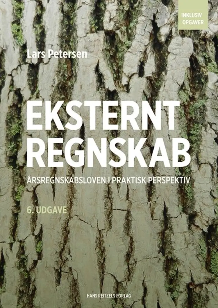 Eksternt regnskab - årsregnskabsloven i praktisk perspektiv af Lars Petersen