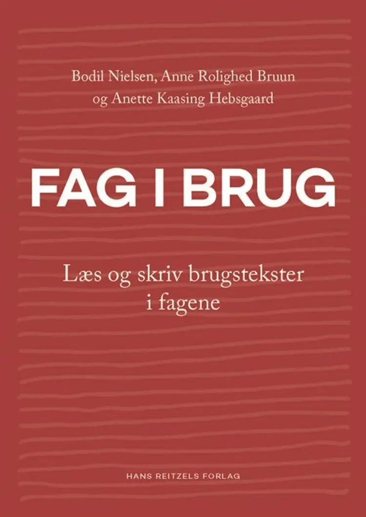 Fag i brug af Bodil Nielsen