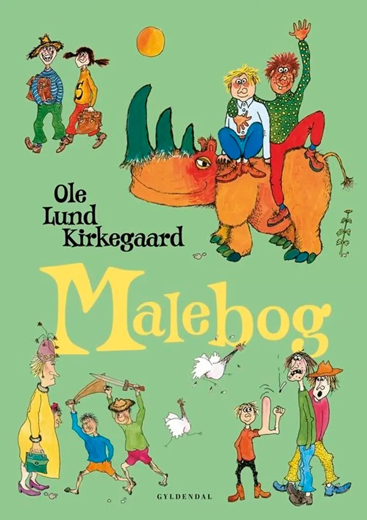 Ole Lund Kirkegaard malebog af Ole Lund Kirkegaard