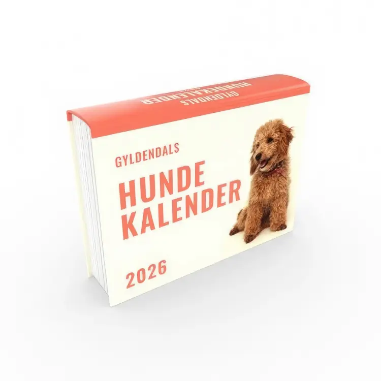 Hundekalender 2026 af Gyldendal