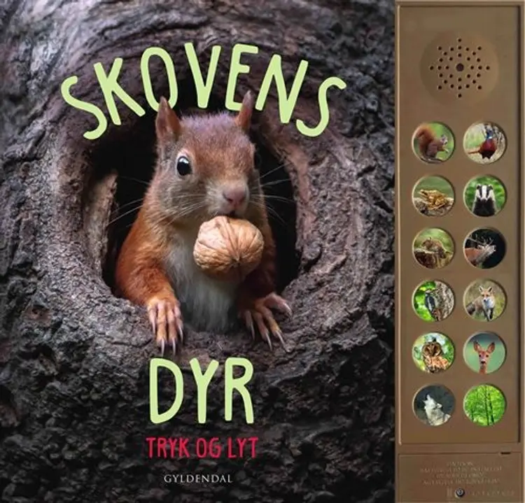 Skovens dyr - Tryk og lyt af Gyldendal
