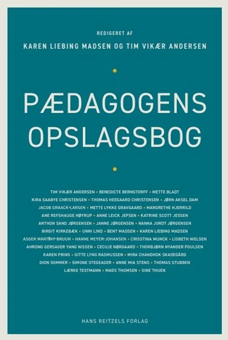 Pædagogens opslagsbog af Birgit Kirkebæk