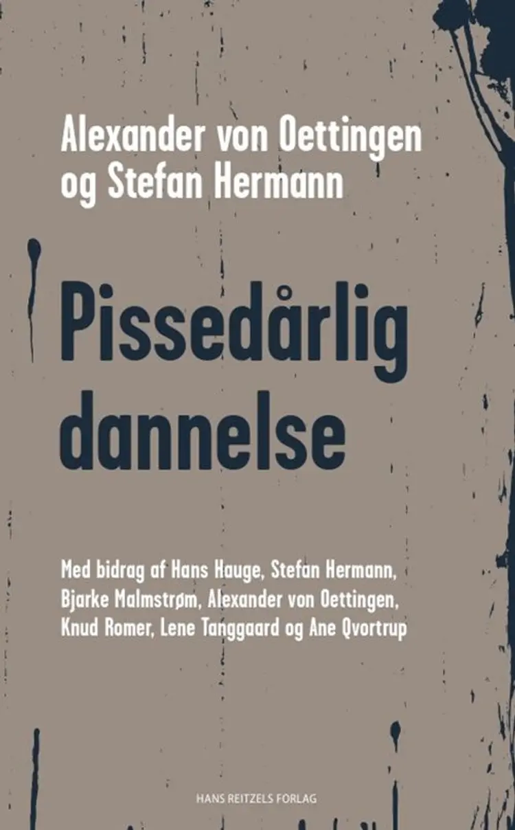 Pissedårlig dannelse af Hans Hauge