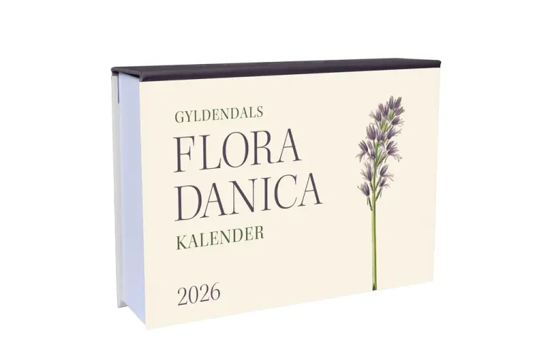 Flora Danica-kalender 2026 af Gyldendal