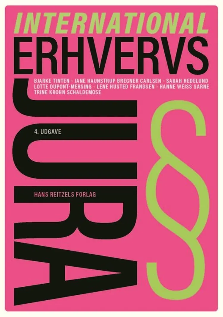 International erhvervsjura af Bjarke Tinten