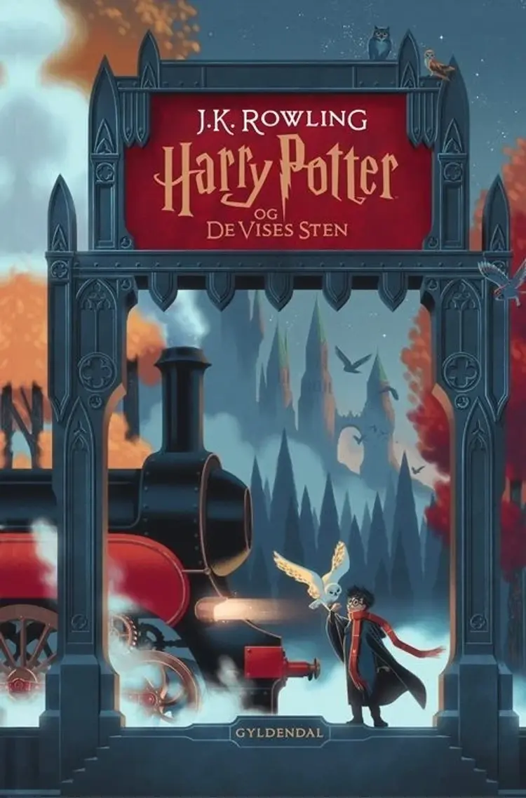 Harry Potter og De Vises Sten - pragtudgave af J.K. Rowling