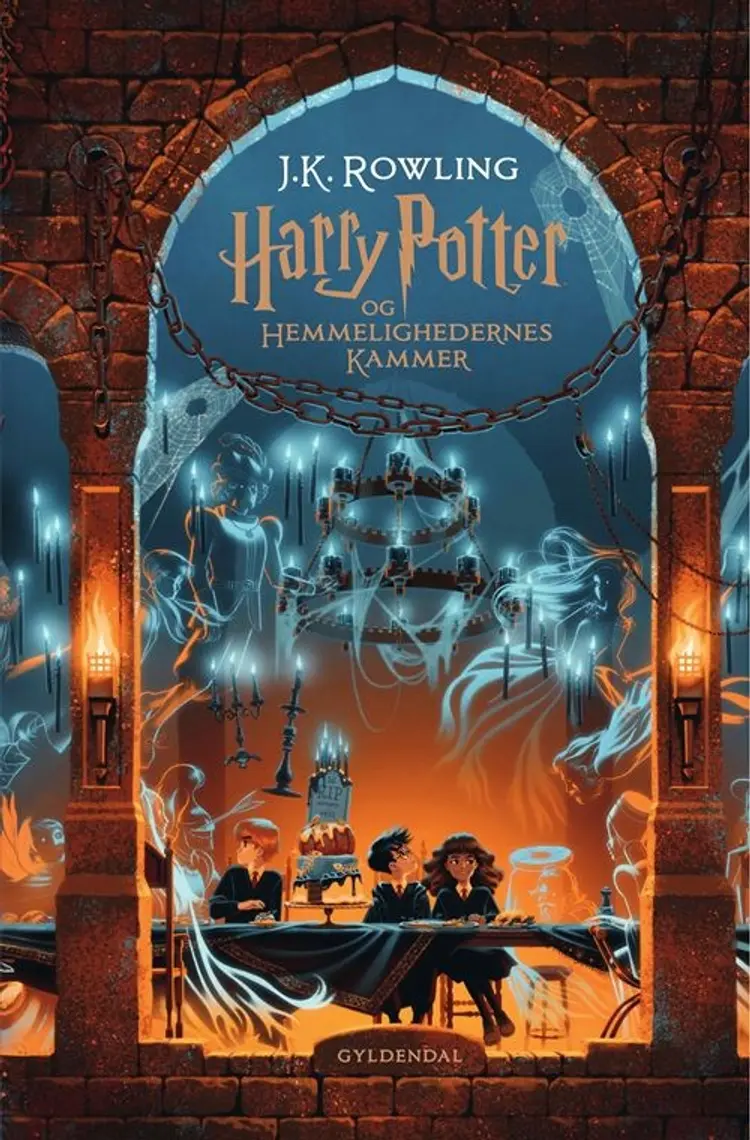 Harry Potter og Hemmelighedernes Kammer - pragtudgave af J.K. Rowling