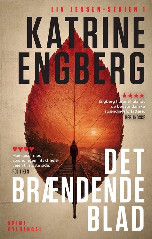Det brændende blad cover