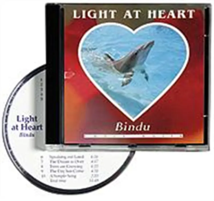 Light at heart.Cd af Bindu