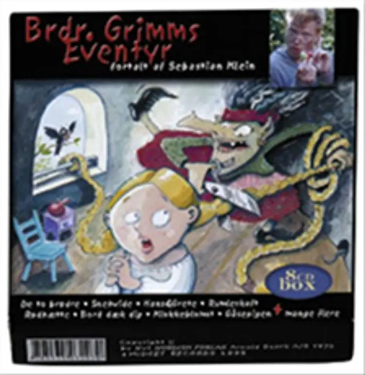 Brdr. Grimms Eventyr fortalt af Sebastian Klein 8 CD'er af -