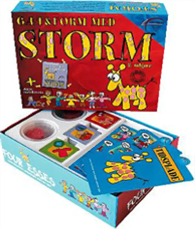 Gæt og form med storm - spil af -