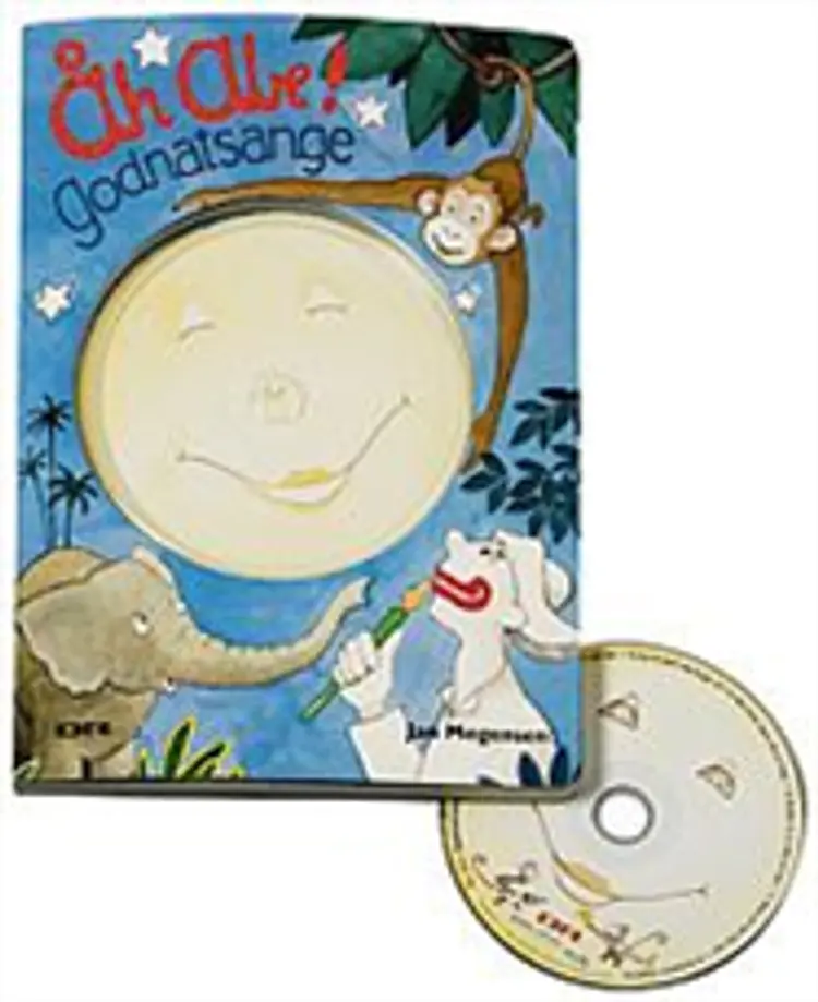Åh abe godnatsange (papbog med cd) af -