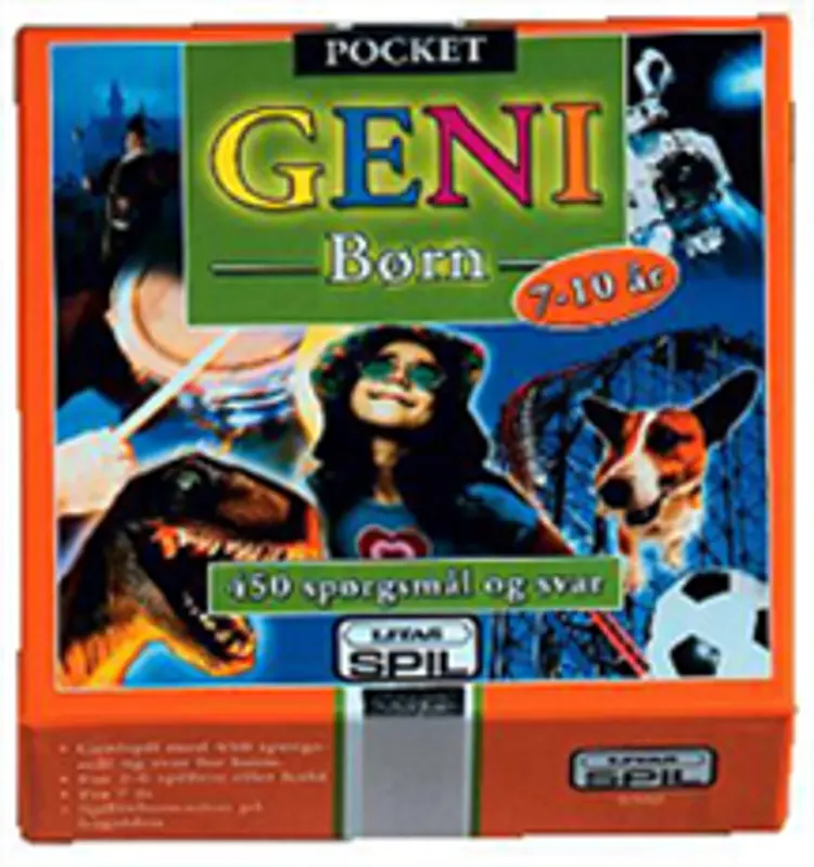 Pocket Geni børn 7-10 år (spil) af -
