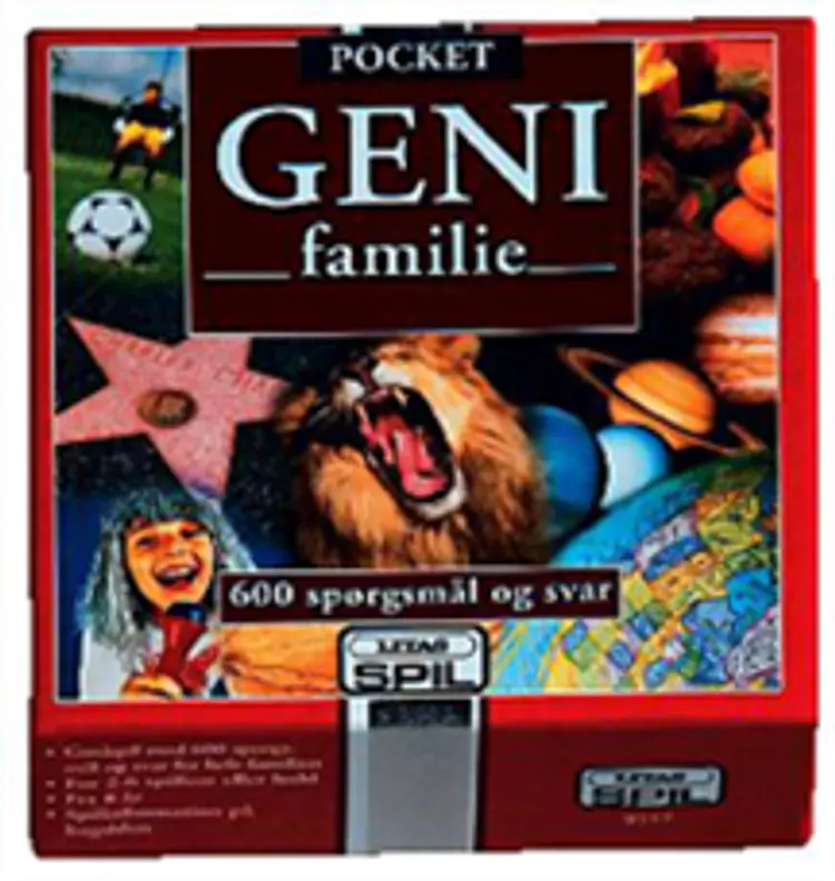 Pocket Geni familie  (spil) af -