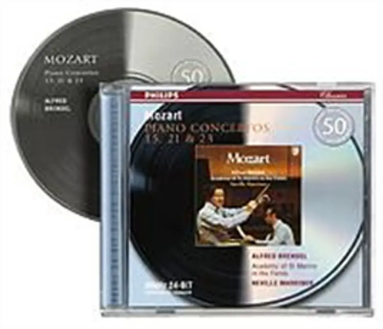 Mozart: Klaverkoncerter 15, 21 og 23 CD af -