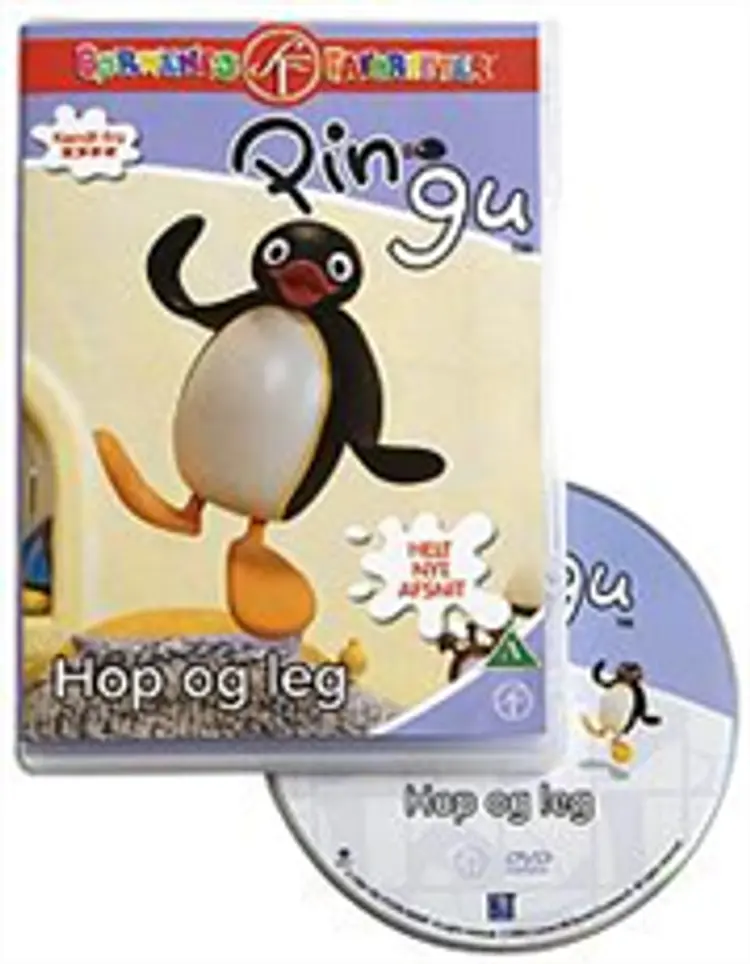 Pingu  - Hop og leg DVD af -
