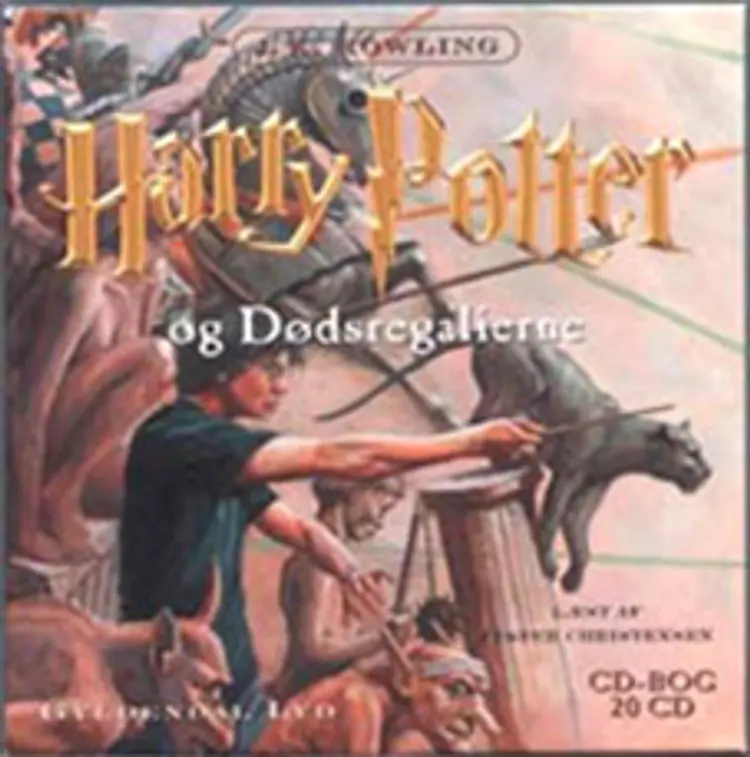 Harry Potter 7 - cd box med 20 cd'er af -