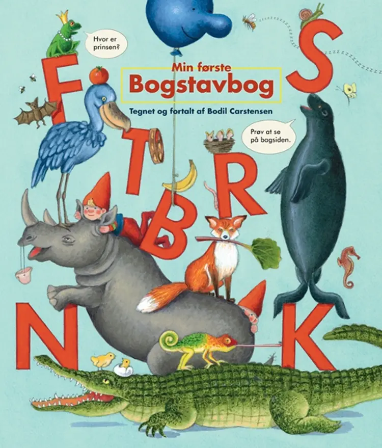 Min første bogstavbog af Bodil Carstensen