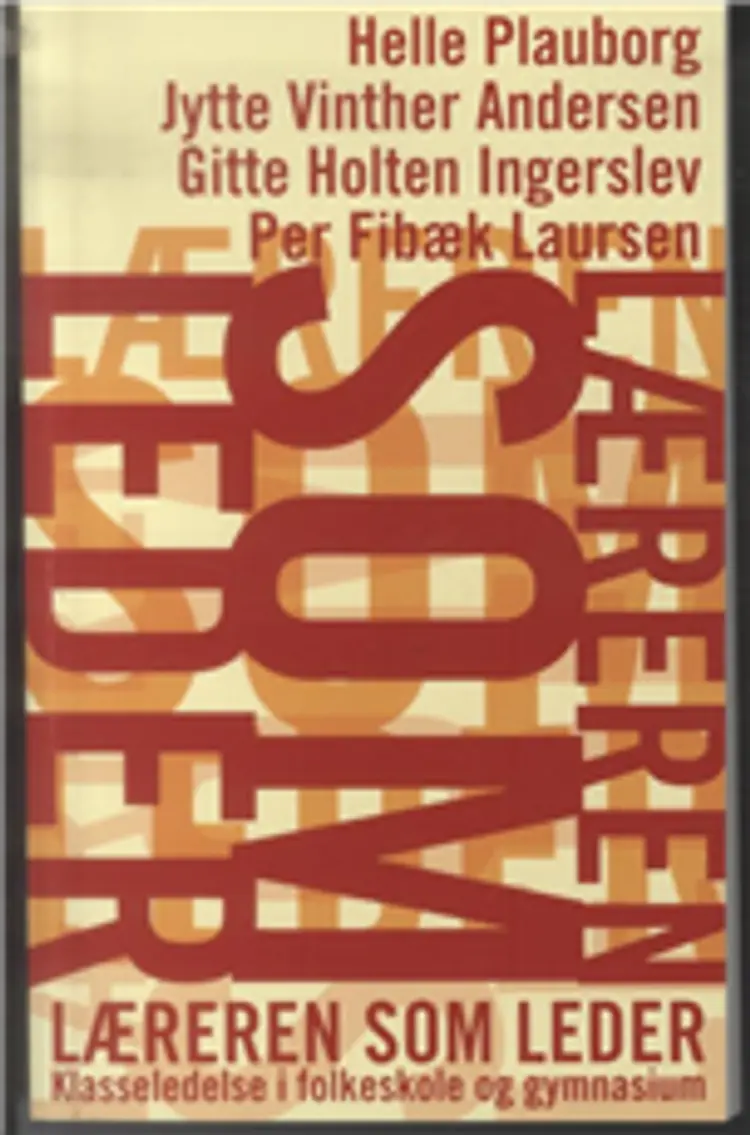 Læreren som leder af Plauborg mfl.