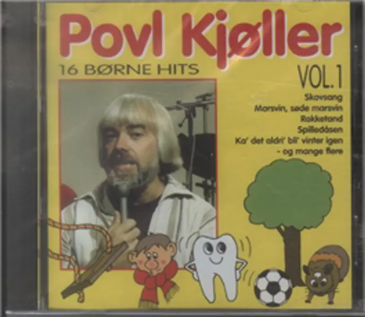 Povl Kjøller 16 børnehits Vol 1 CD af -