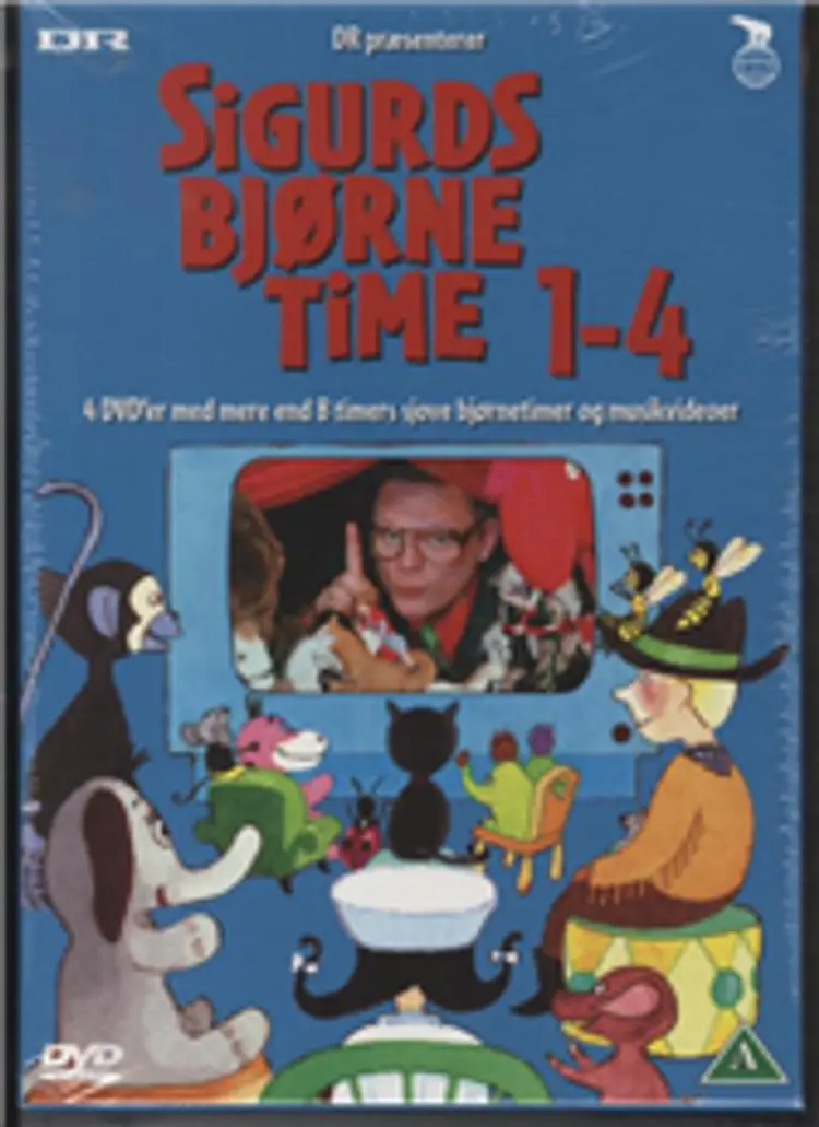 Sigurds Bjørnetime 1-4 DVD BOX af -