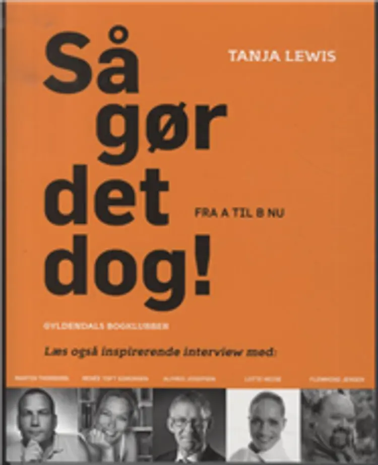 Så gør det dog af Tanja Lewis