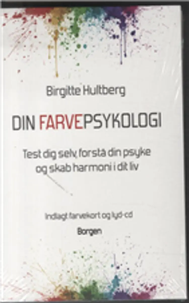 Din farvepsykologi af Birgitte Hultberg