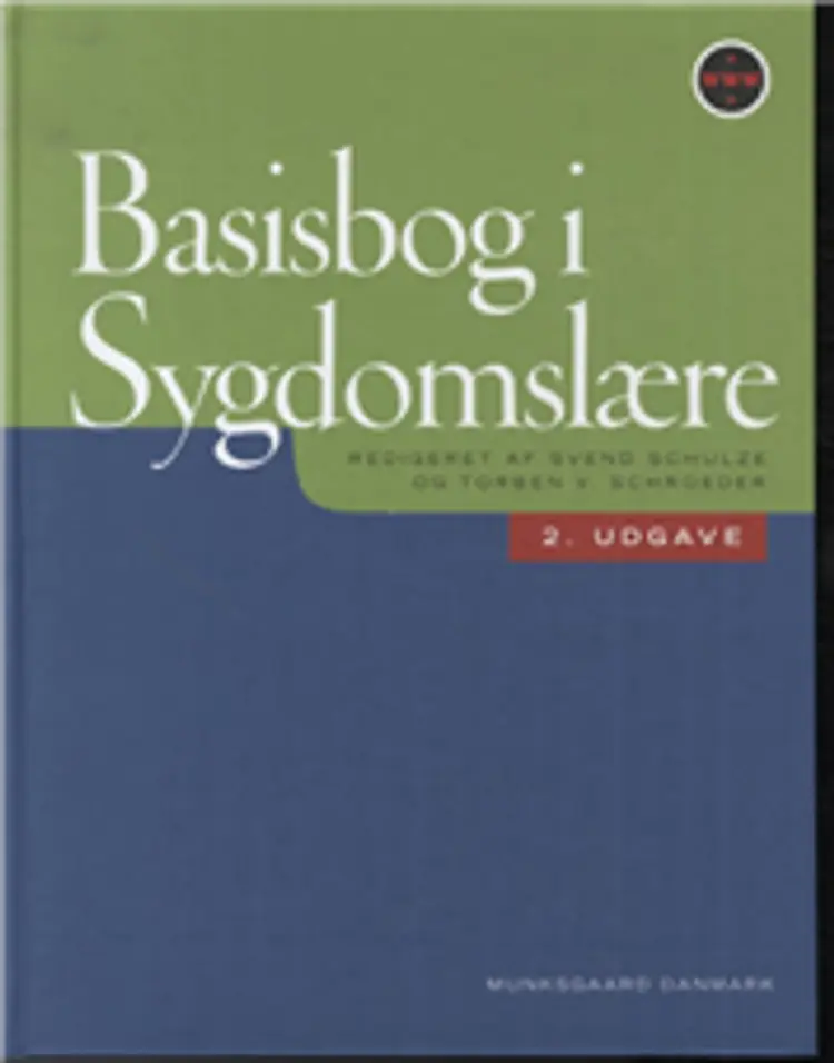 Basisbog i sygdomslære, 2. udg. af Schulze