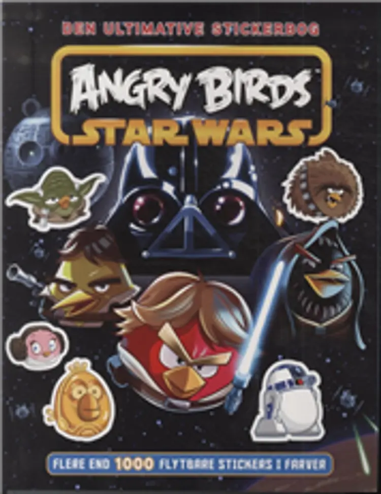 Angry birds star wars - stickerbog af -