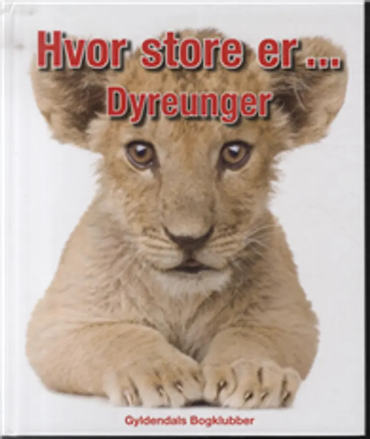 Hvor store er ... Dyreunger af Marie Greenwood