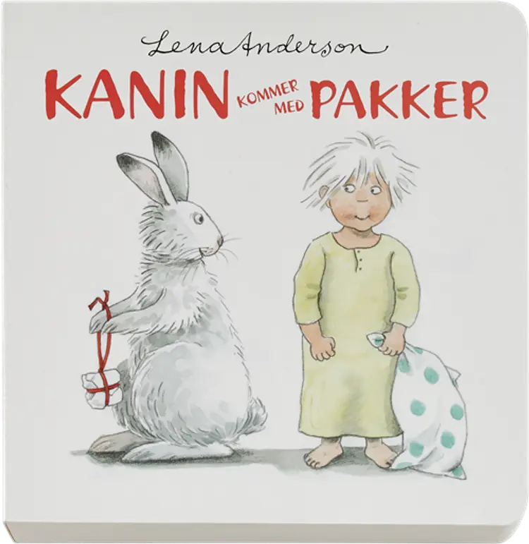 Kanin kommer med pakker af Lena Anderson