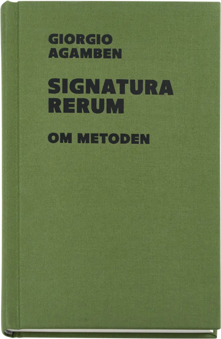 Signatura rerum af Giorgio Agamben