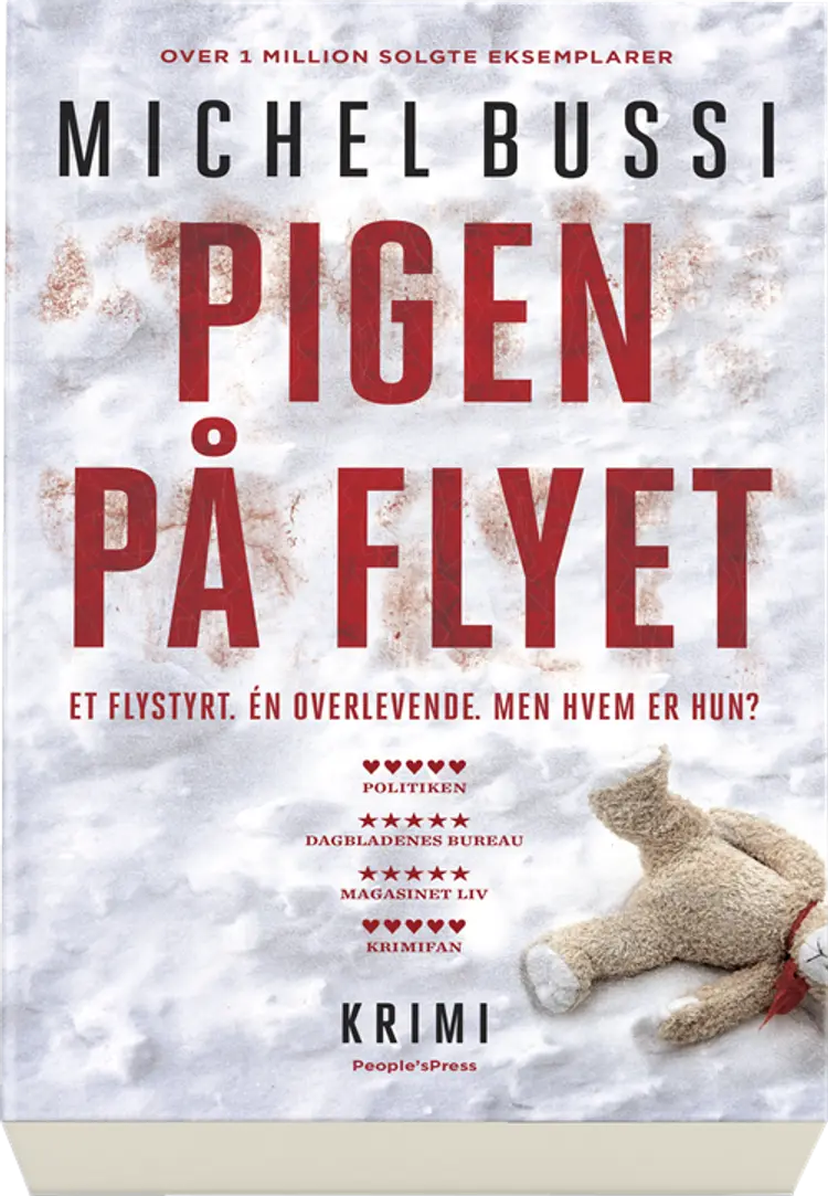 Pigen på flyet af Michel Bussi