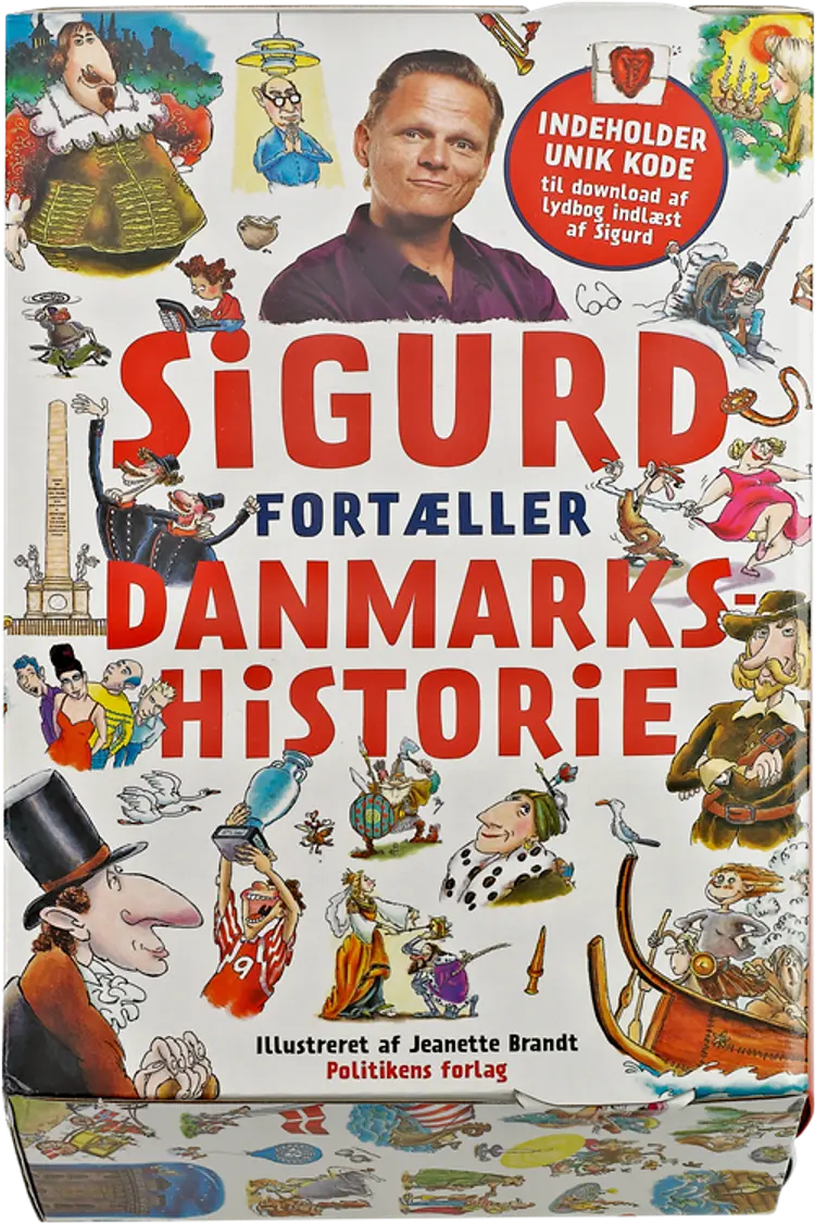 Sigurd fortæller danmarkshistorie 1 & 2 af Sigurd Barrett