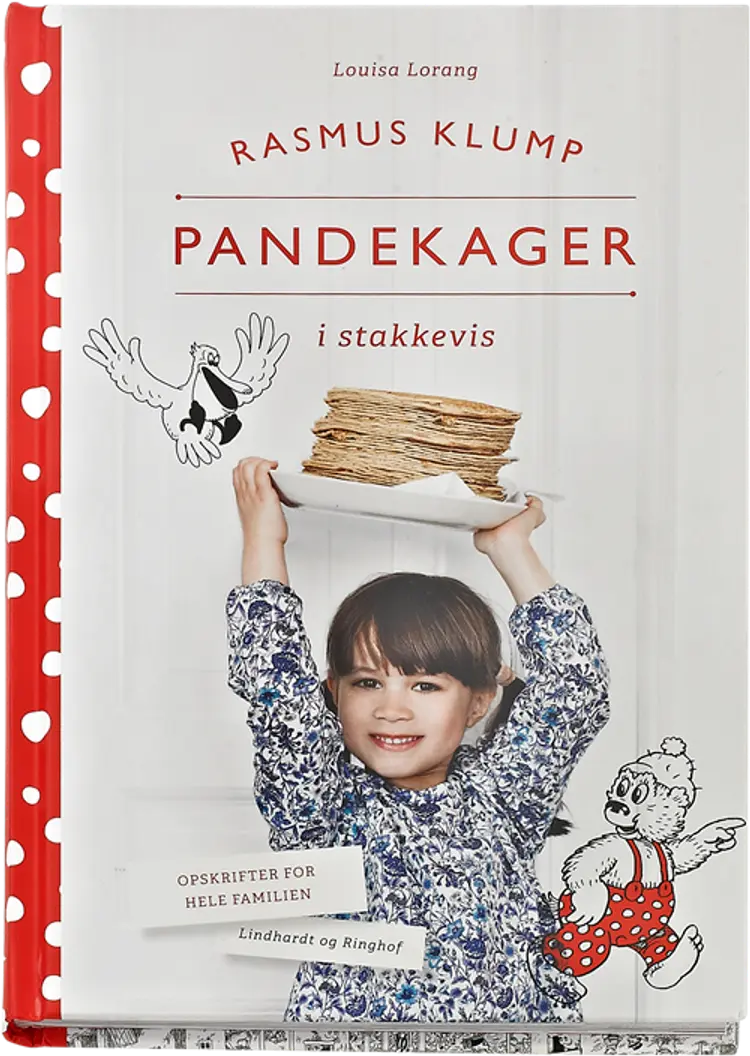 Rasmus Klump pandekager i stakkevis af Louisa Lorang
