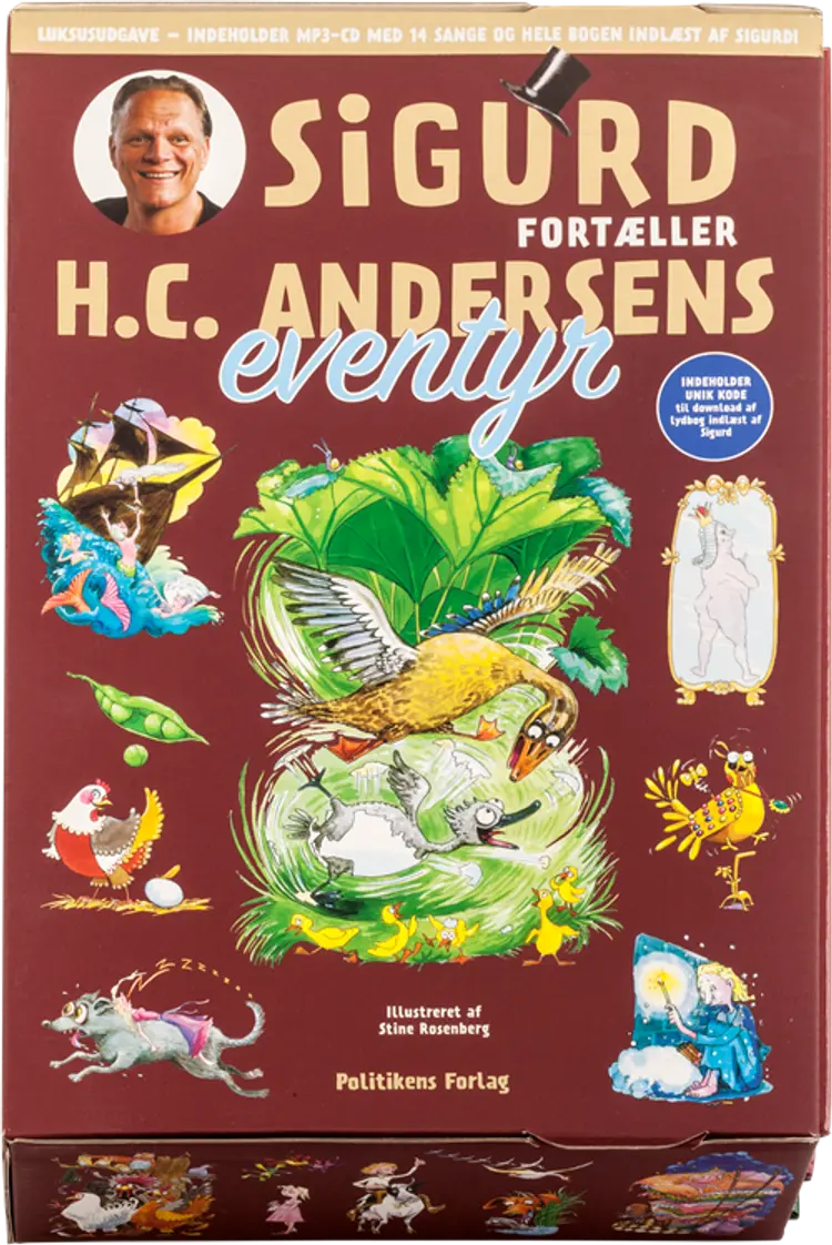 Sigurd fortæller H.C. Andersen eventyr af Sigurd Barrett