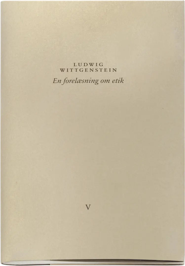 En forelæsning om etik af Ludwig Wittgenstein
