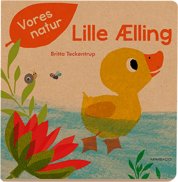 Vores natur, lille ælling af Britta Teckentrup
