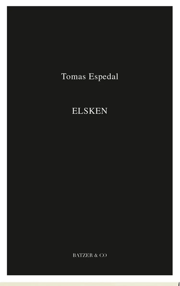 Elsken af Tomas Espedal