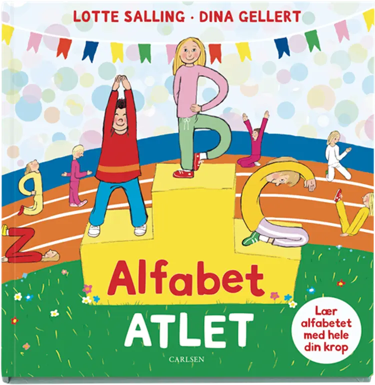 Alfabet-atlet af Dina Gellert