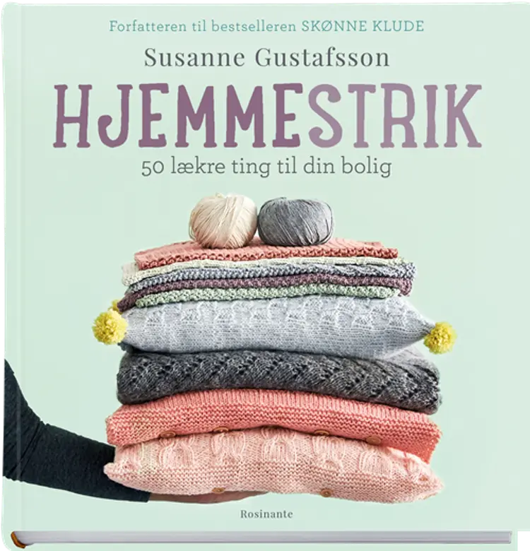 Hjemmestrik 50 lækre ting til din bolig af Susanne Gustafsson