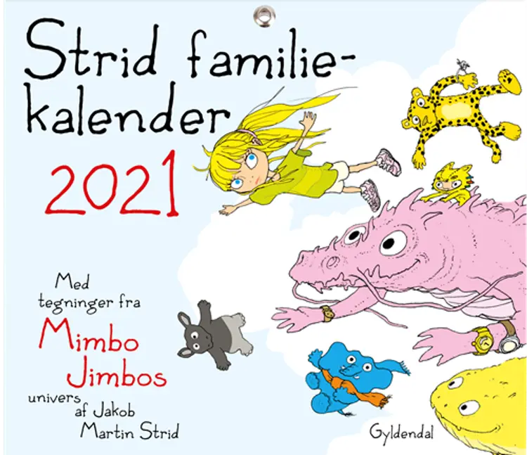 Strid familiekalender 2021 af Jakob Martin Strid