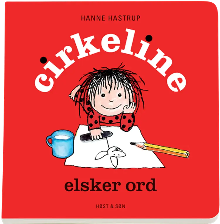 Cirkeline elsker ord af Hanne Hastrup