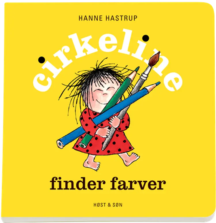 Cirkeline finder farver af Hanne Hastrup